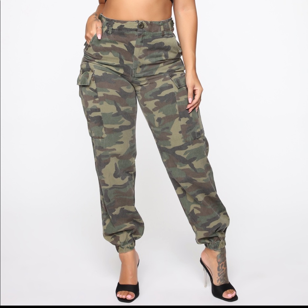 Fashion Nova Camo Pants